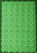 Serging Thickness of Machine Washable Abstract Green Contemporary Area Rugs, wshcon1060grn