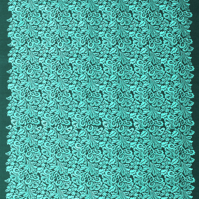 Abstract Turquoise Contemporary Rug, con1060turq