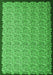 Abstract Green Contemporary Rug, con1060grn