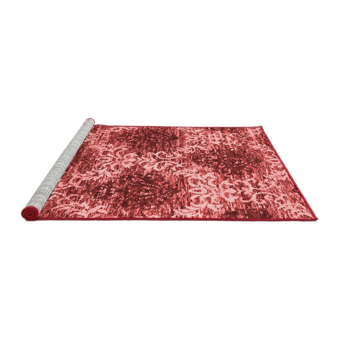 Contemporary Red Washable Rugs