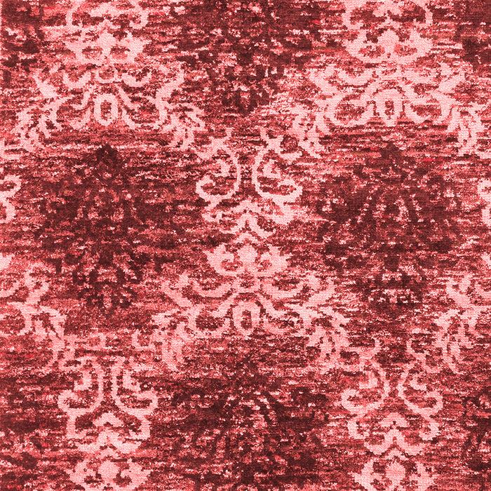 Machine Washable Abstract Red Contemporary Rug, wshcon1061red