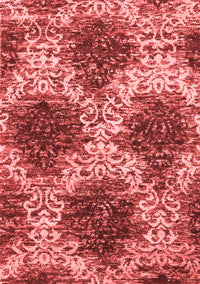 Abstract Red Contemporary Rug, con1061red