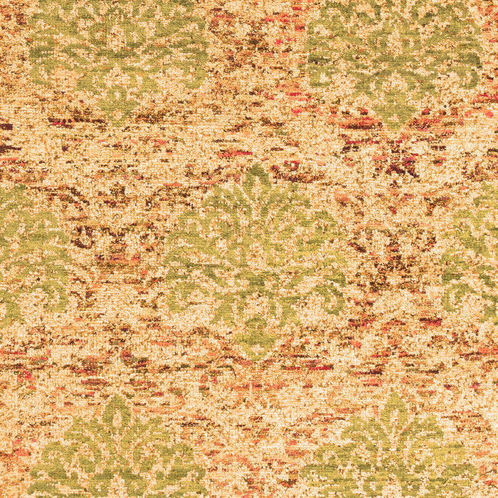 Abstract Orange Contemporary Rug, con1062org