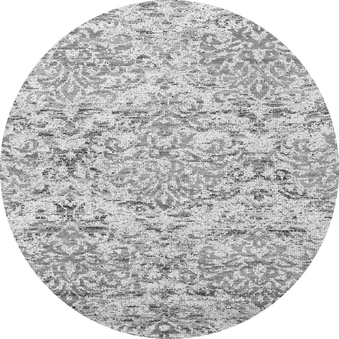 Machine Washable Abstract Gray Contemporary Rug, wshcon1062gry