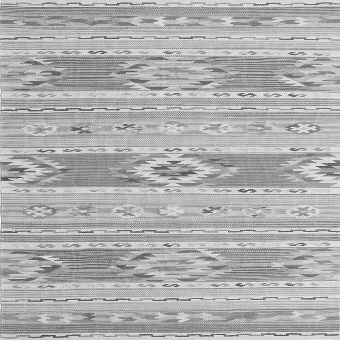 Round Machine Washable Abstract Gray Contemporary Rug, wshcon1063gry