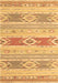 Machine Washable Abstract Brown Contemporary Rug, wshcon1063brn