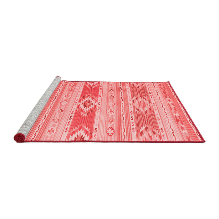 Contemporary Red Washable Rugs