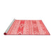 Contemporary Red Washable Rugs