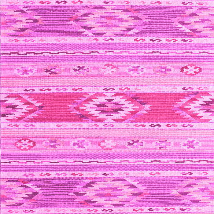 Abstract Pink Contemporary Rug, con1063pnk
