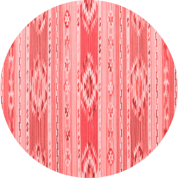 Machine Washable Abstract Red Contemporary Rug, wshcon1063red