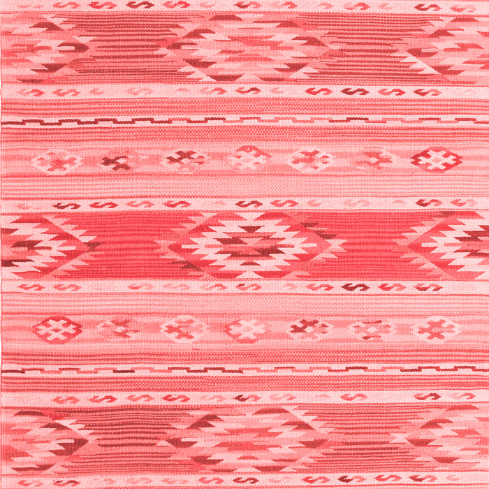 Machine Washable Abstract Red Contemporary Rug, wshcon1063red