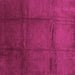 Square Machine Washable Abstract Pink Contemporary Rug, wshcon1064pnk