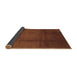 Sideview of Abstract Brown Contemporary Rug, con1064brn