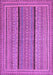 Machine Washable Abstract Purple Contemporary Area Rugs, wshcon1065pur