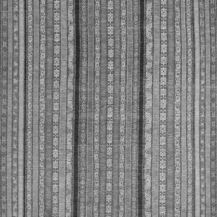 Serging Thickness of Machine Washable Abstract Gray Contemporary Rug, wshcon1065gry