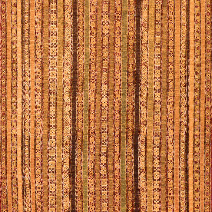 Serging Thickness of Machine Washable Abstract Orange Contemporary Area Rugs, wshcon1065org