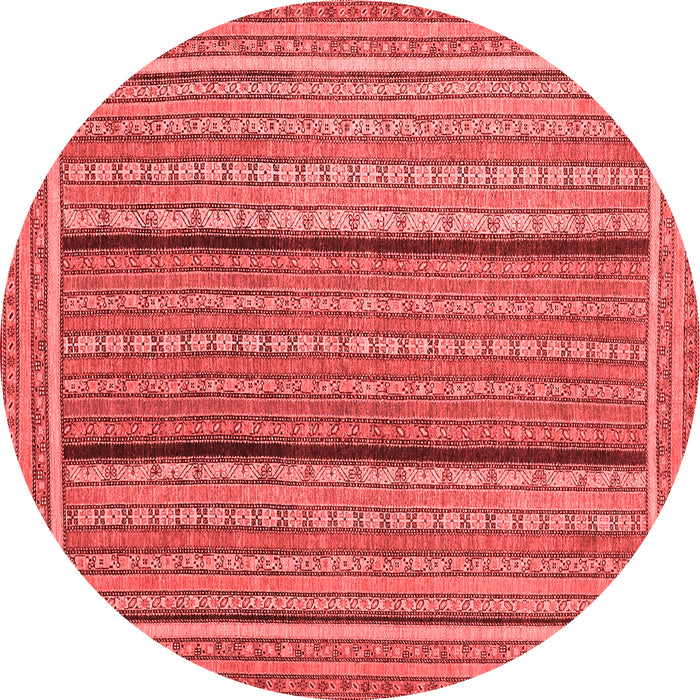 Abstract Red Contemporary Rug, con1065red
