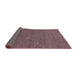 Thickness of Contemporary Tulip Pink Modern Rug, con1066