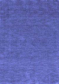 Abstract Blue Contemporary Rug, con1066blu