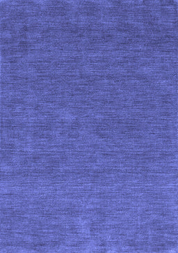 Abstract Blue Contemporary Rug, con1066blu