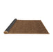 Sideview of Abstract Brown Contemporary Rug, con1066brn