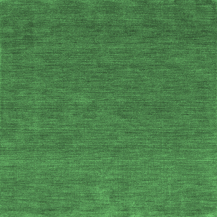 Square Abstract Emerald Green Contemporary Rug, con1066emgrn