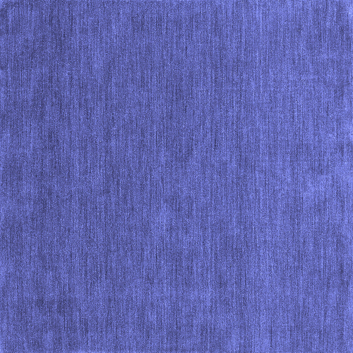 Square Abstract Blue Contemporary Rug, con1066blu