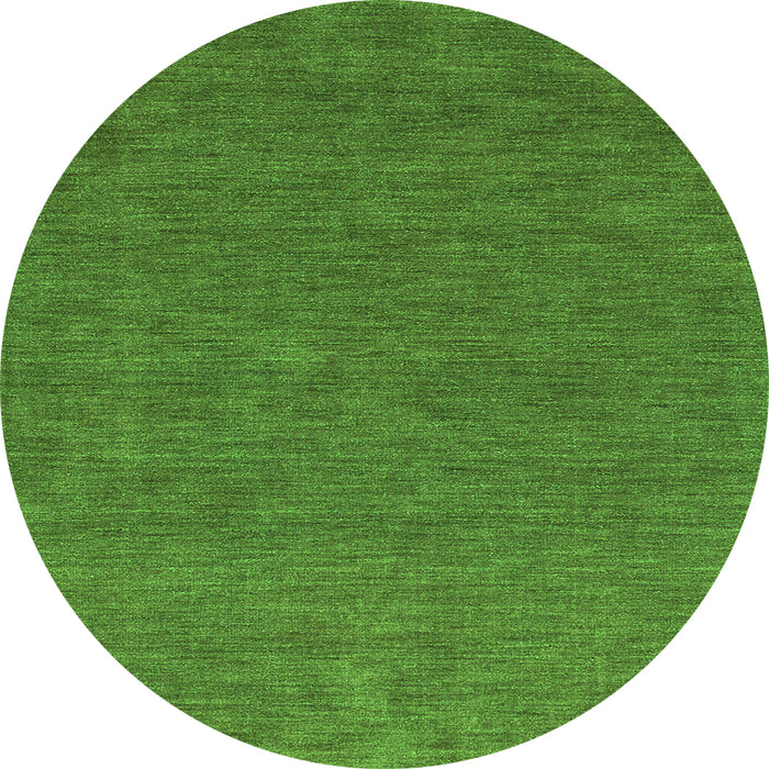 Square Abstract Green Contemporary Rug, con1066grn