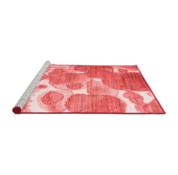 Contemporary Red Washable Rugs