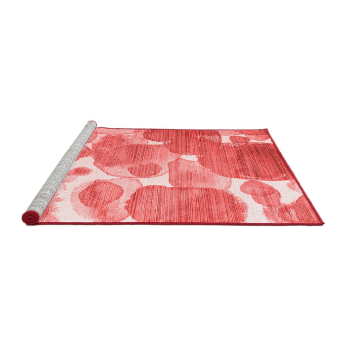 Contemporary Red Washable Rugs