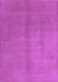 Machine Washable Abstract Purple Contemporary Area Rugs, wshcon1068pur