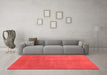 Contemporary Red Washable Rugs