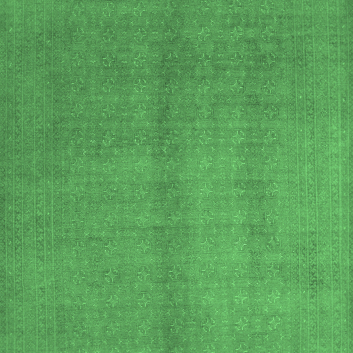 Abstract Emerald Green Contemporary Rug, con1068emgrn