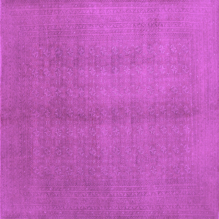 Square Abstract Purple Contemporary Rug, con1068pur