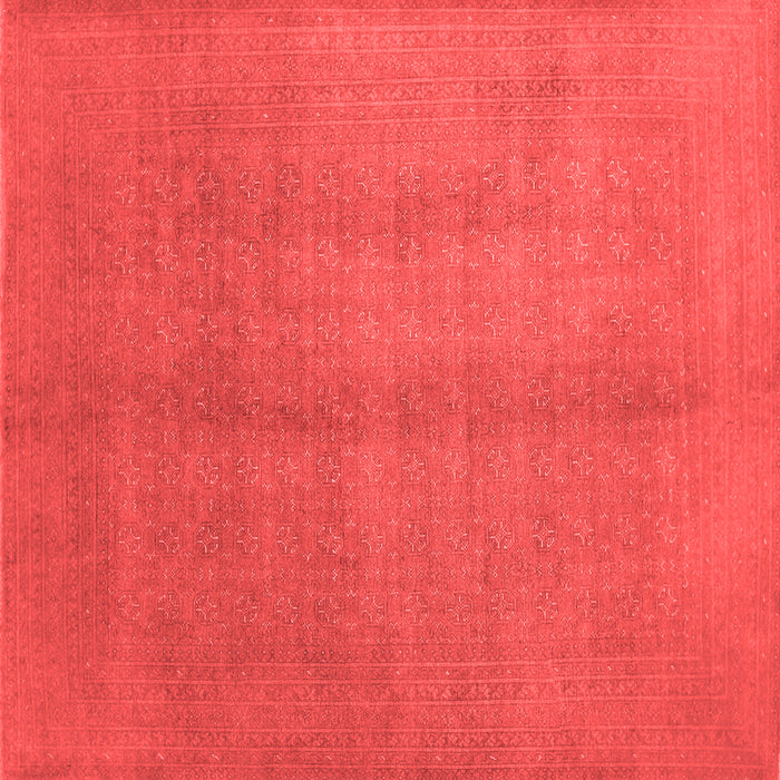 Abstract Red Contemporary Rug, con1068red