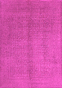 Abstract Pink Contemporary Rug, con1068pnk