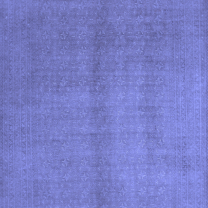 Abstract Blue Contemporary Rug, con1068blu