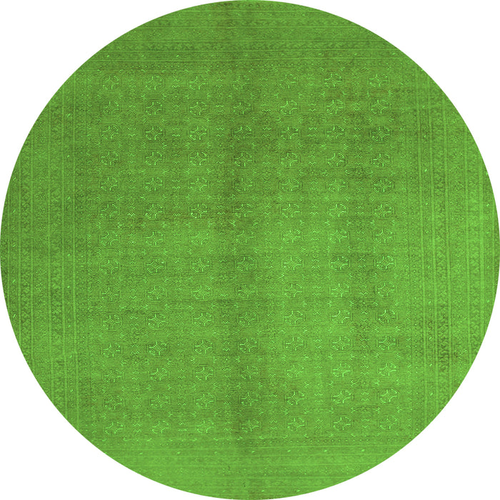 Machine Washable Abstract Green Contemporary Area Rugs, wshcon1068grn