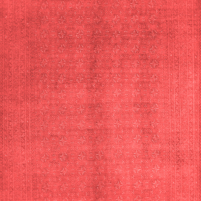 Machine Washable Abstract Red Contemporary Rug, wshcon1068red