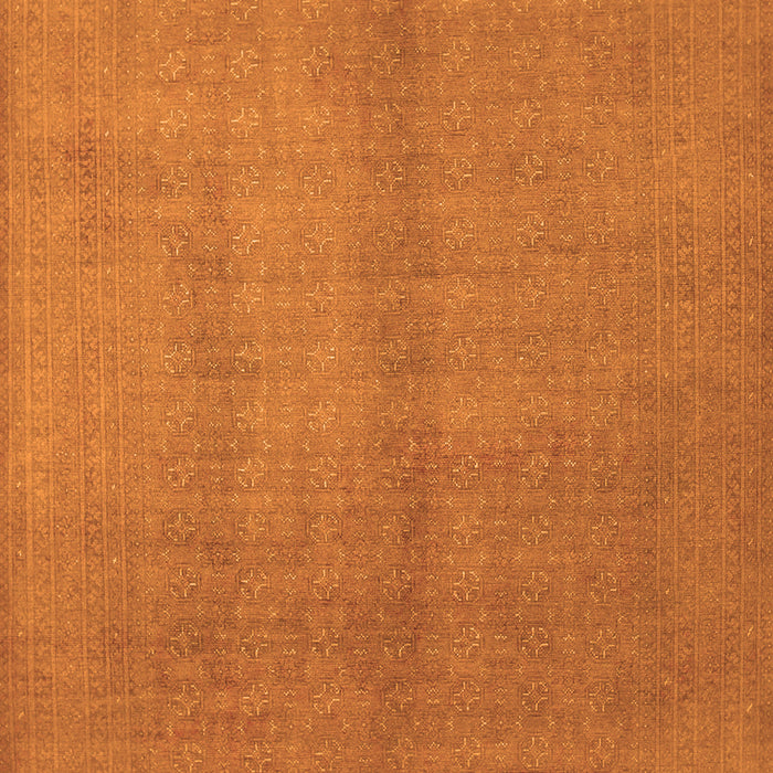 Abstract Orange Contemporary Rug, con1068org