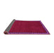 Sideview of Abstract Purple Contemporary Rug, con1069pur