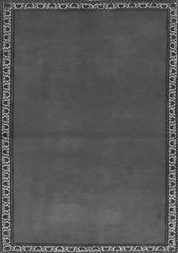 Abstract Gray Contemporary Rug, con1069gry