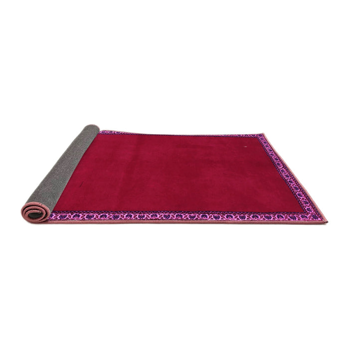Sideview of Abstract Pink Contemporary Rug, con1069pnk