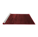 Contemporary Red Washable Rugs