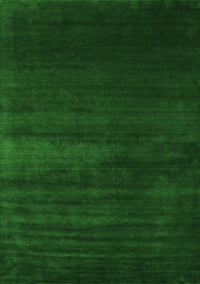 Abstract Green Contemporary Rug, con106grn