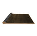 Sideview of Abstract Brown Contemporary Rug, con106brn