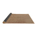 Thickness of Contemporary Sand Brown Modern Rug, con1070