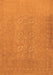 Abstract Orange Contemporary Rug, con1070org