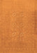 Serging Thickness of Machine Washable Abstract Orange Contemporary Area Rugs, wshcon1070org