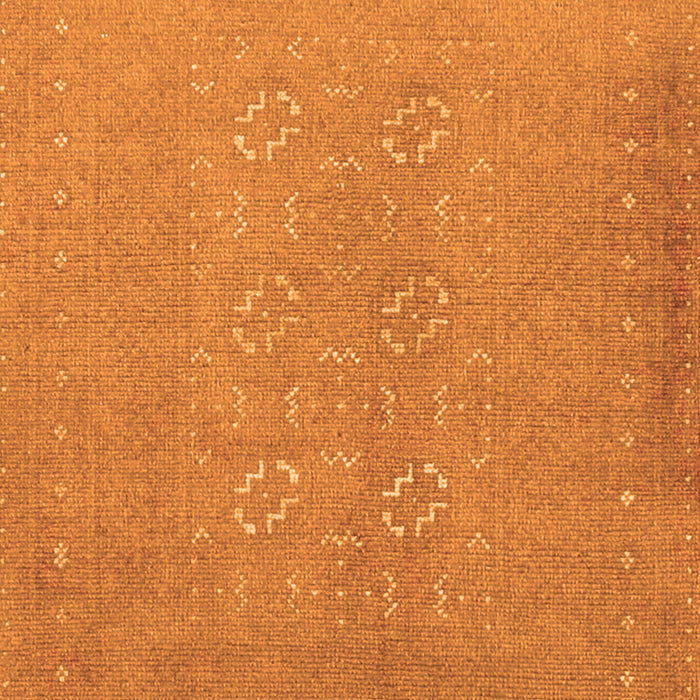 Serging Thickness of Machine Washable Abstract Orange Contemporary Area Rugs, wshcon1070org